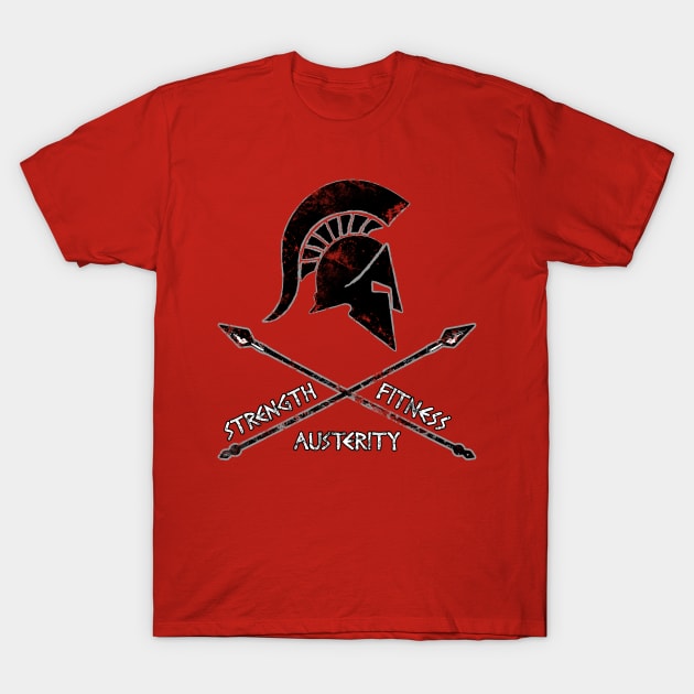 Spartan Warrior 300 Spartans Agoge T-Shirt by Scar